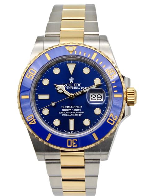 mens blue rolex watch|Rolex submariner blue bezel.